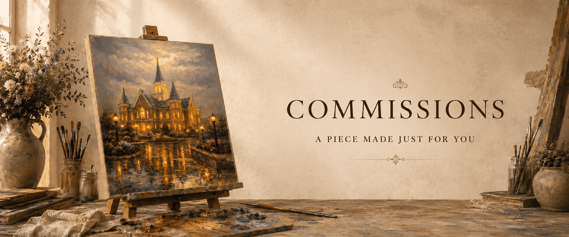 Custom Commissions — a meaningful piece of sacred artwork made just for you