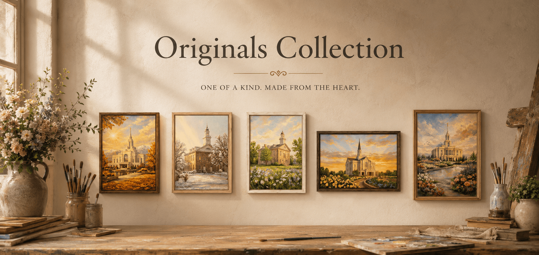 Originals Collection — one of a kind, made from the heart