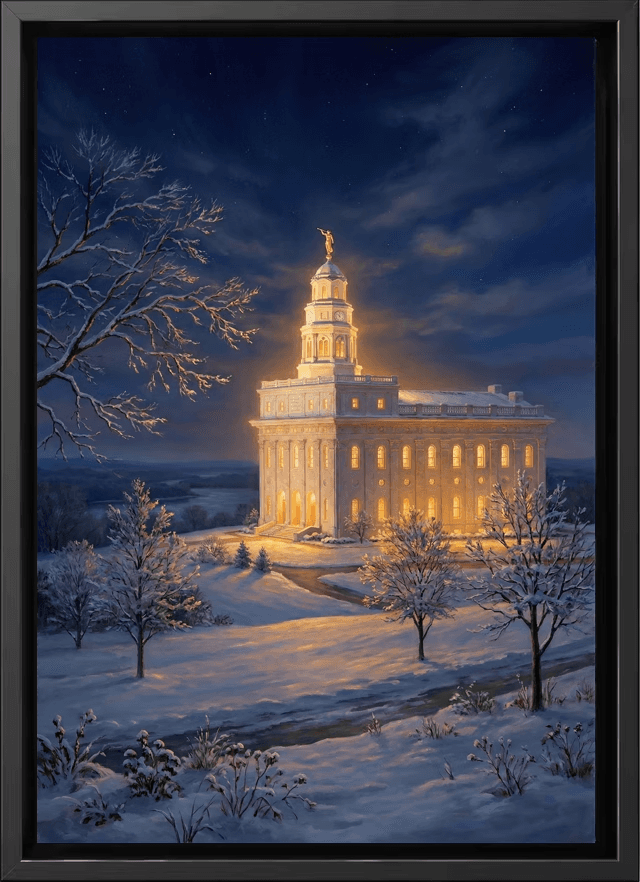 Nauvoo in Winter’s Light